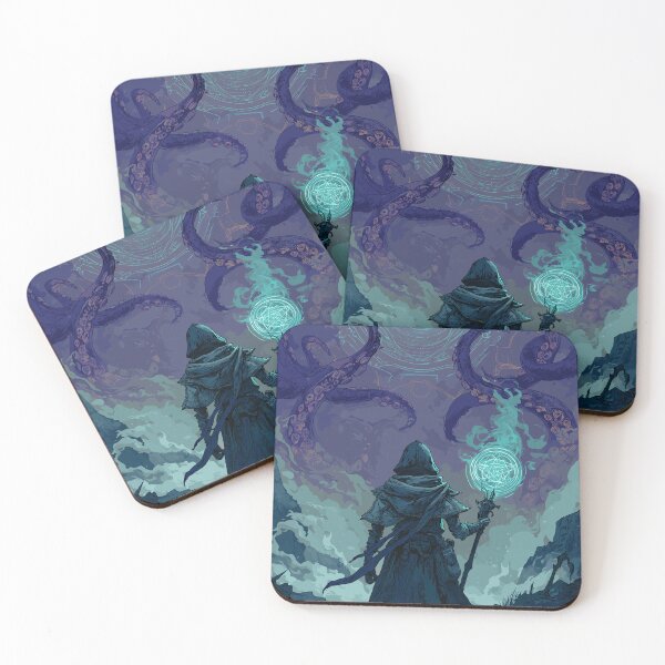 Item preview, Summoning the Abyssal Kraken - Ocean Occult designed and sold by bapupa.