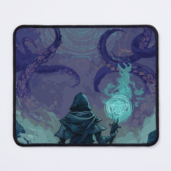 Item preview, Summoning the Abyssal Kraken - Ocean Occult designed and sold by bapupa.