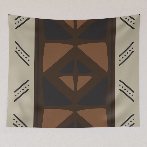 Item preview, Traditional Bogolan Pattern from Mali designed and sold by Wolagno.