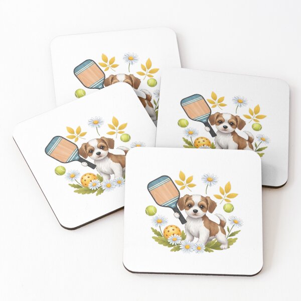 Item preview, Pickleball Daisy Dog Gift designed and sold by pumsquare.