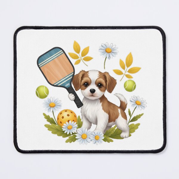 Item preview, Pickleball Daisy Dog Gift designed and sold by pumsquare.