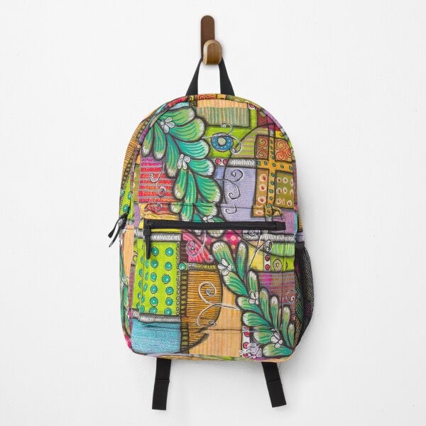 Item preview, Boho Colorful Doodle Pattern  designed and sold by ColorWander.