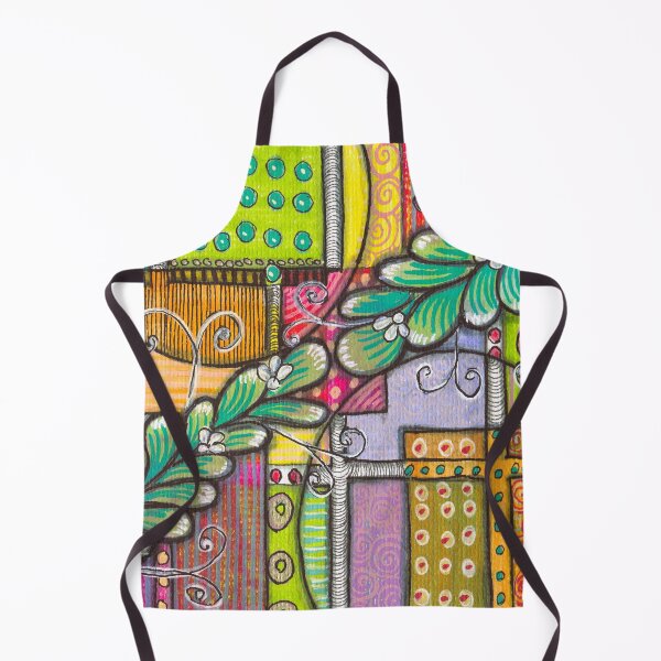 Item preview, Boho Colorful Doodle Pattern  designed and sold by ColorWander.