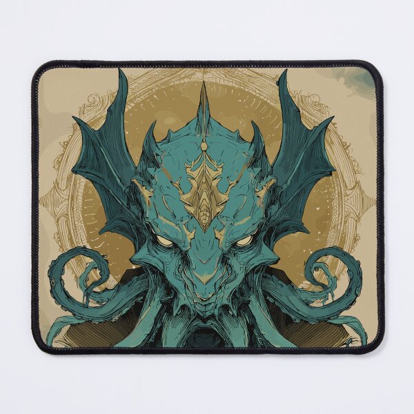 Item preview, Portrait of the Deep Sea Archmage - Ocean Occult designed and sold by bapupa.