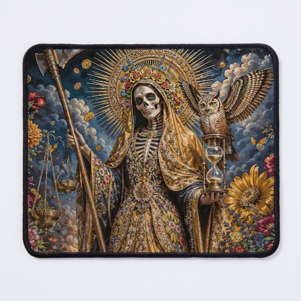 Item preview, Gold Robe Santa Muerte designed and sold by AliceWhiteDF.