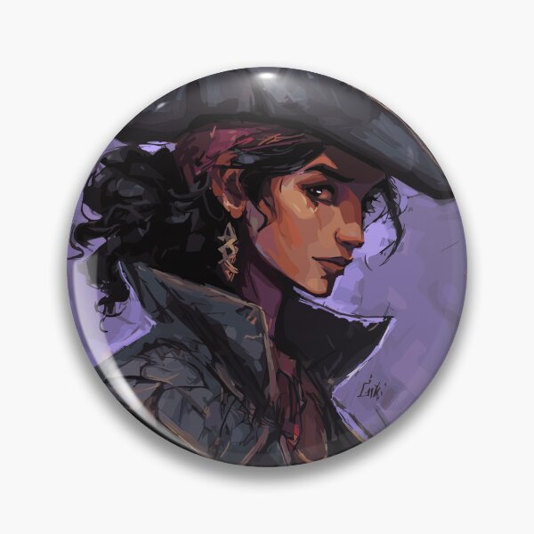 Item preview, Scarlet Plume Corsair - Pirate Witch designed and sold by bapupa.