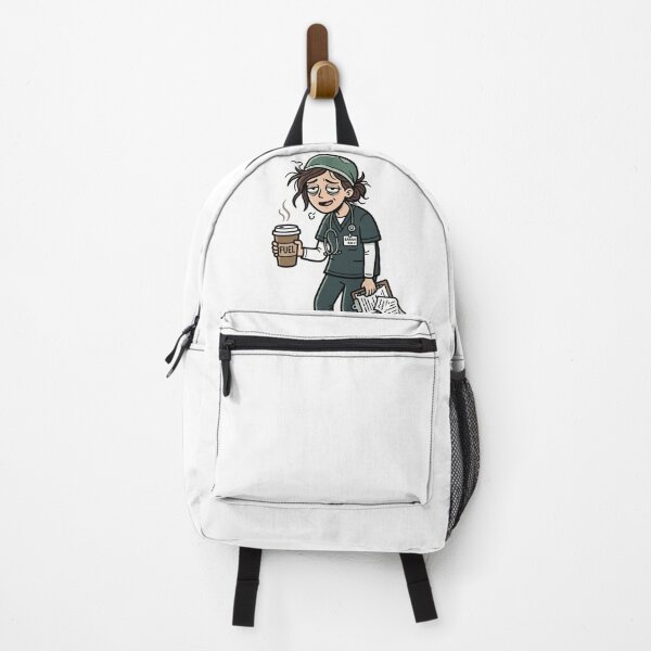 Item preview, Running on Coffee and Chaos Nurse Funny designed and sold by NurseMood.