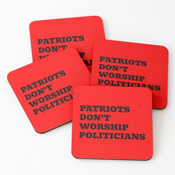 Item preview, Patriots Don’t Worship Politicians designed and sold by WakeNBake-Tees.