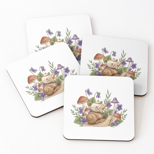 Item preview, Cottage Snail Teapot Gift designed and sold by pumsquare.