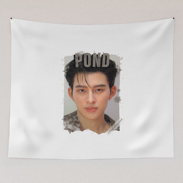 Item preview, Pond (Naravit Lertratkosum)Thailand Actor Thai drama Entertainment Collage Digital Art Portrait designed and sold by AJUNICE STUDIO.