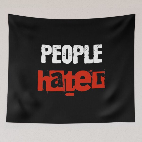 Item preview, People Hater Rebellion - Grunge Statement Art designed and sold by HoshisWorld2018.