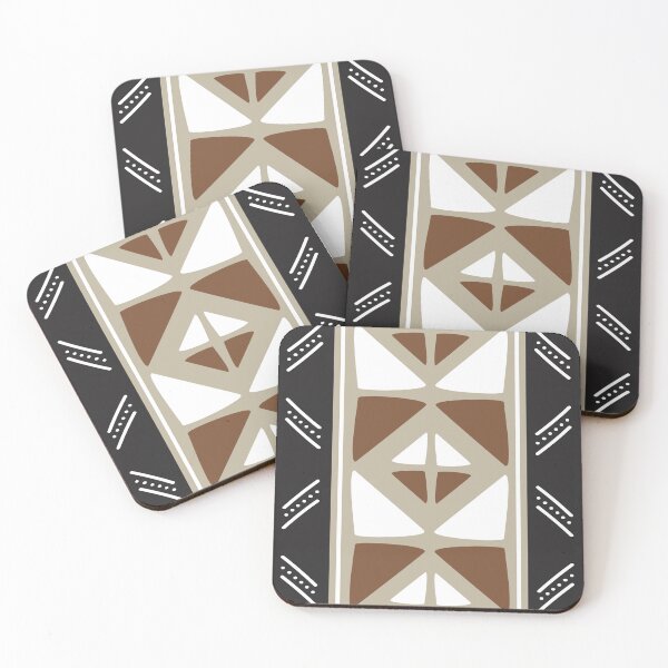 Item preview, Traditional Bogolan Pattern from Mali designed and sold by Wolagno.