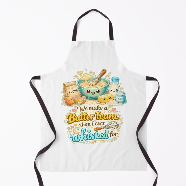 Item preview, We Make a Batter Team – Funny Baking Pun T-Shirt with Whisk Quote designed and sold by RvinJo8.