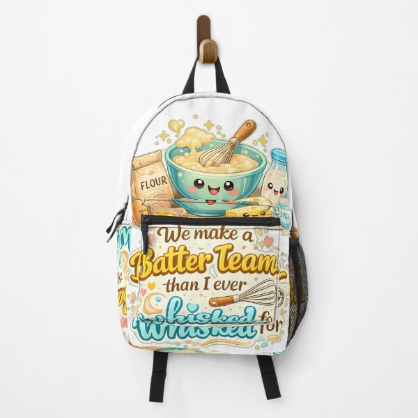 Item preview, We Make a Batter Team – Funny Baking Pun T-Shirt with Whisk Quote designed and sold by RvinJo8.