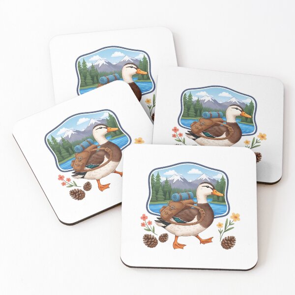 Item preview, Hiking Duck Pine Lake Gift designed and sold by pumsquare.