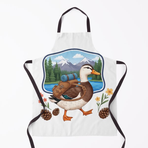 Item preview, Hiking Duck Pine Lake Gift designed and sold by pumsquare.