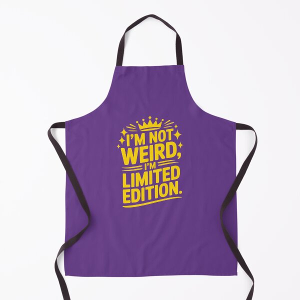 Item preview, I’m Not Weird I’m Limited Edition Funny Quote Retro Crown Typography T-Shirt designed and sold by ABLAT-CREATIONS.