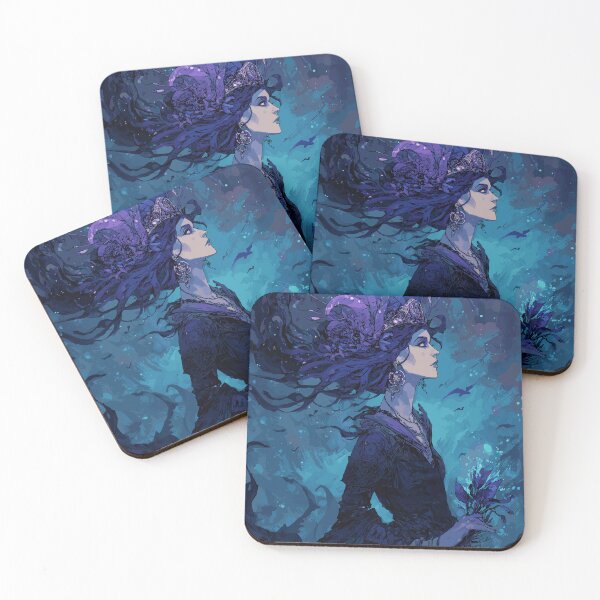 Item preview, Siren of the Midnight Tides - Sea Witch designed and sold by bapupa.