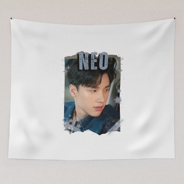 Item preview, Neo (Trai Nimtawat) Thailand Actor Thai drama Entertainment Collage Digital Art Portrait designed and sold by AJUNICE STUDIO.