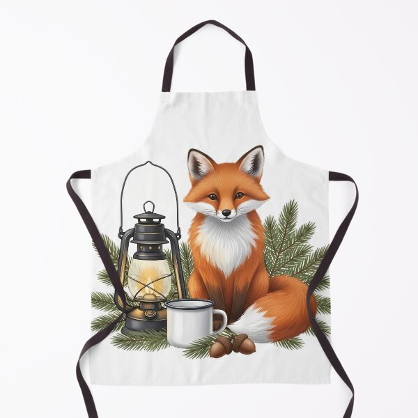 Item preview, Camping Fox Lantern Gift designed and sold by pumsquare.