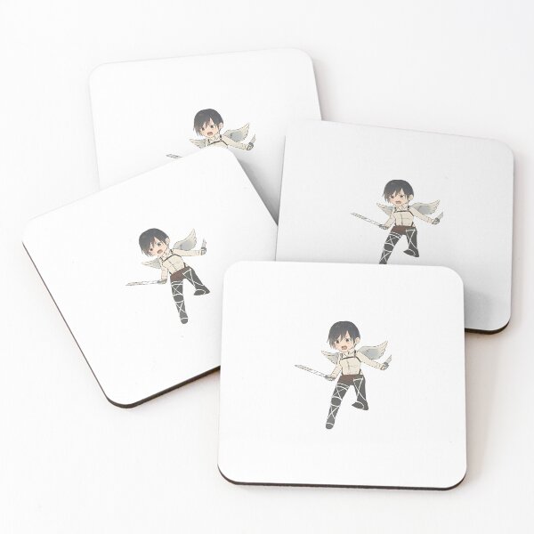 Item preview, Mikasa Ackerman Dual Wielding Chibi designed and sold by LesageSecond.
