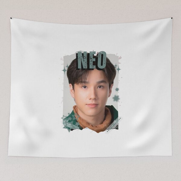Item preview, Neo (Trai Nimtawat) Thailand Actor Thai drama Entertainment Collage Digital Art Portrait designed and sold by AJUNICE STUDIO.