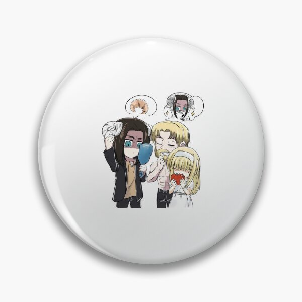 Artikelvorschau, AOT Trio Haarpflege Chibi entworfen und verkauft von LesageSecond.