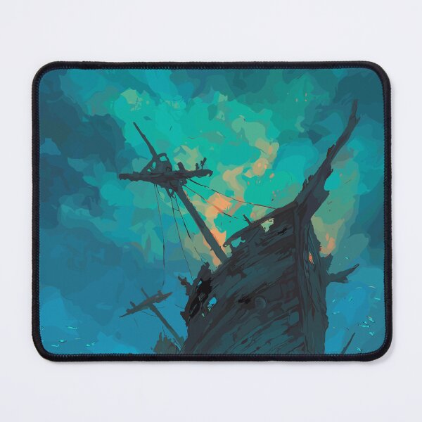 Item preview, Eternal Watcher of the Deep - Shipwreck Horror designed and sold by bapupa.