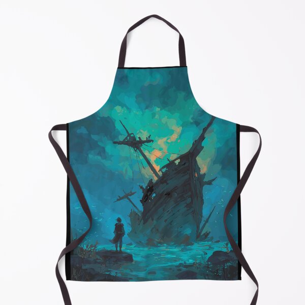 Item preview, Eternal Watcher of the Deep - Shipwreck Horror designed and sold by bapupa.