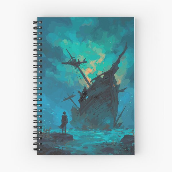 Item preview, Eternal Watcher of the Deep - Shipwreck Horror designed and sold by bapupa.