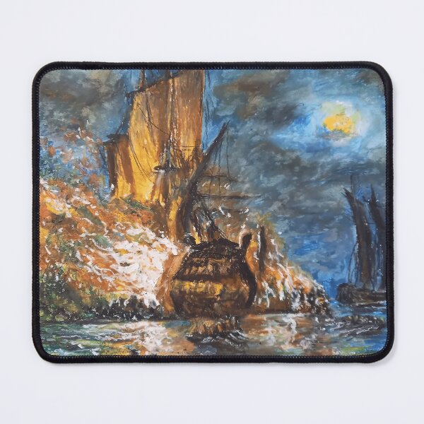Item preview, Sailing Ship Seascape Ocean Night Voyager Adventure designed and sold by GeorGecouto.
