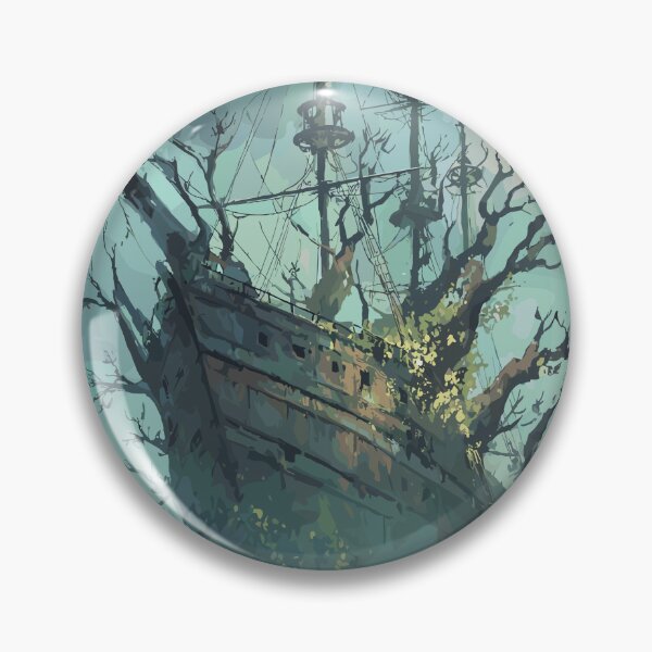 Item preview, The Ghost Ship of the Briar - Shipwreck Horror designed and sold by bapupa.