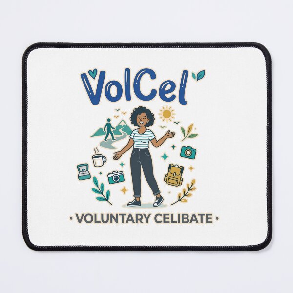 Item preview, Vol Cel – Voluntary Celibate Minimalist Statement T-Shirt designed and sold by RvinJo8.