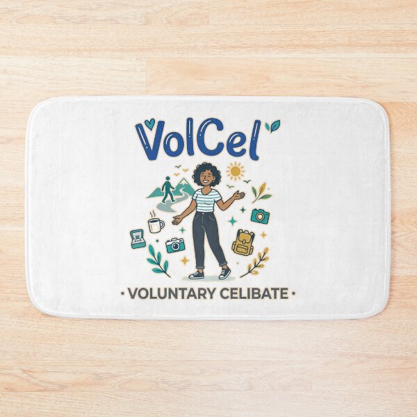 Item preview, Vol Cel – Voluntary Celibate Minimalist Statement T-Shirt designed and sold by RvinJo8.