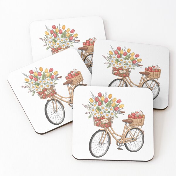 Item preview, Spring Bicycle Daisy Gift designed and sold by pumsquare.
