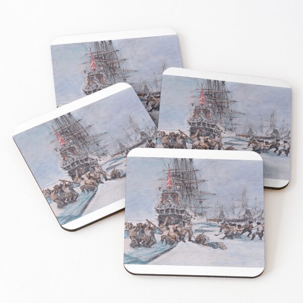 Item preview, Historical Polar Expedition Sailing Ship Explorers designed and sold by GeorGecouto.
