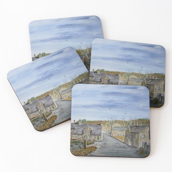 Item preview, Blanchland Northumberland original watercolour painting. designed and sold by Steve Allison.