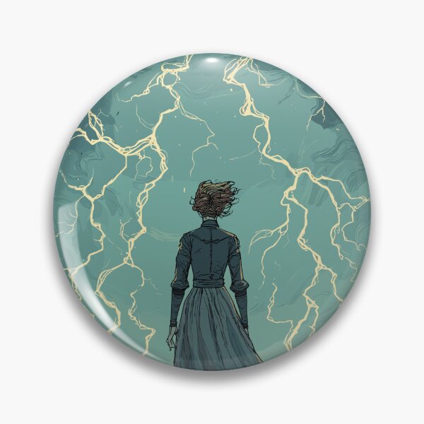 Item preview, Oracle of the Teal Vortex - Storm Witch designed and sold by bapupa.