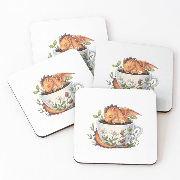 Item preview, Coffee Dragon Garden Gift designed and sold by pumsquare.