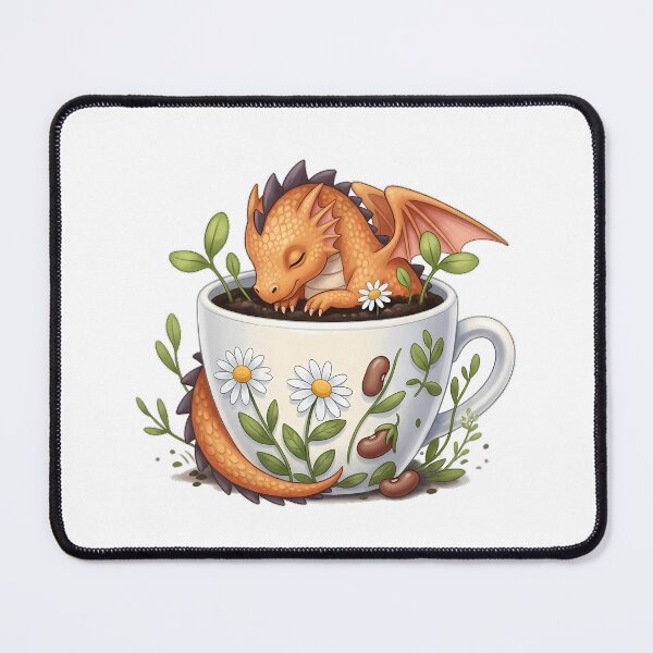 Item preview, Coffee Dragon Garden Gift designed and sold by pumsquare.