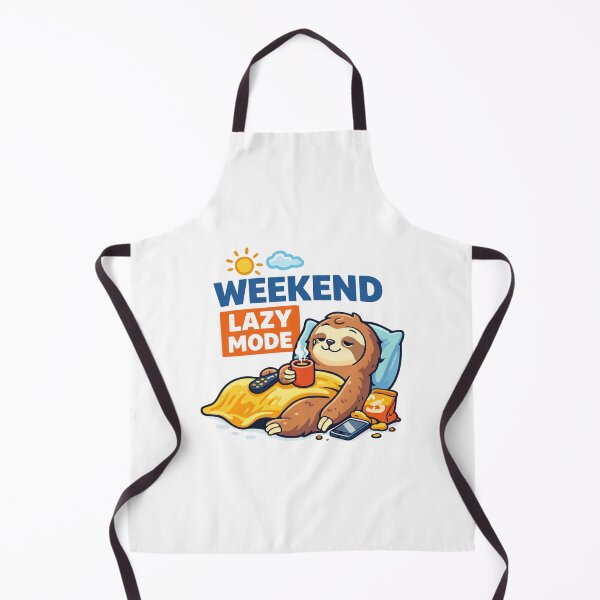Item preview, Weekend Lazy Mode Cute Sloth Relaxing Funny Lazy Weekend T-Shirt T-Shirt designed and sold by DarojadNR.