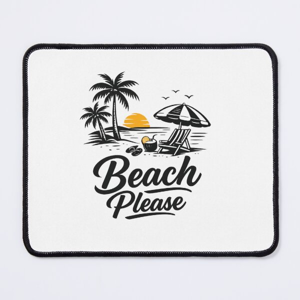 Item preview, Beach Please Essential T-Shirt designed and sold by SoftSproutstu.