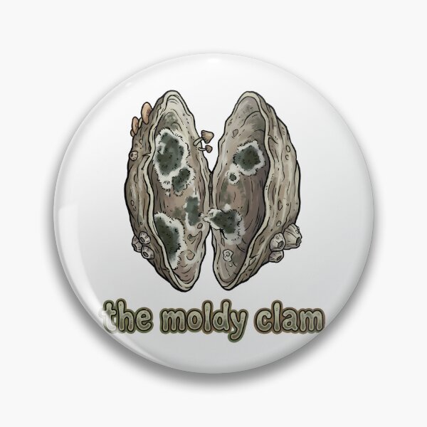 Item preview, The Moldy Clamp – Dark Humor Grunge Meme T-Shirt designed and sold by RvinJo8.