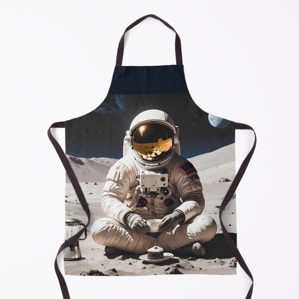 Item preview, Astronaut with cake and coffee designed and sold by Creative Visualize.