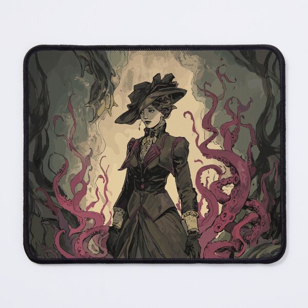 Item preview, Midnight Incantation Gaze - Victorian Witch designed and sold by bapupa.