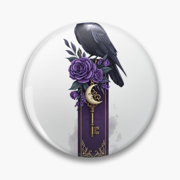Item preview, Raven Violet Bookmark Gift designed and sold by IllumeInk.