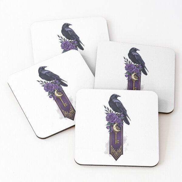 Item preview, Raven Violet Bookmark Gift designed and sold by IllumeInk.