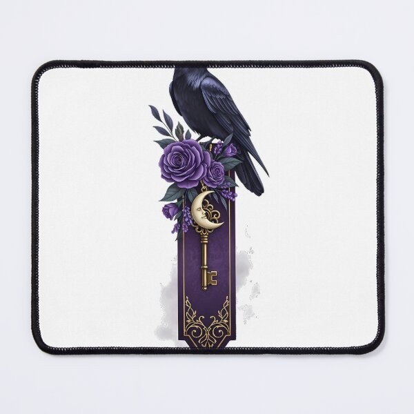 Item preview, Raven Violet Bookmark Gift designed and sold by IllumeInk.