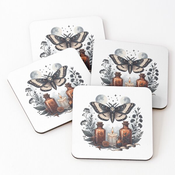 Item preview, Moth Candle Apothecary Gift designed and sold by IllumeInk.