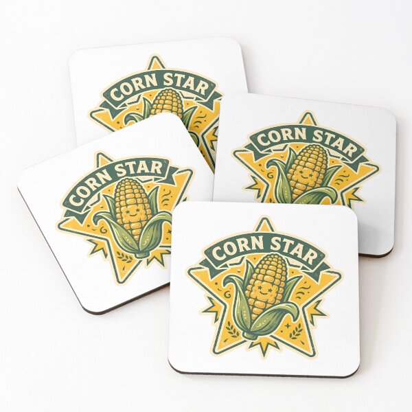Item preview, Corn Star Funny Pun T-Shirt – Cute Corn Humor Food Design designed and sold by RvinJo8.